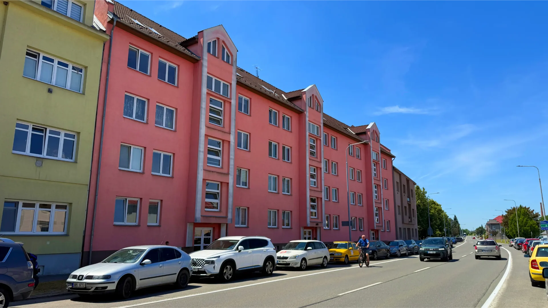 Bytový dům, Osecká, Lipník nad Bečvou – pohled z ulice